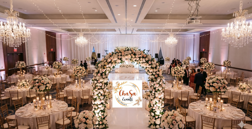 How ChaSa Events Creates Stunning Wedding Reception Setups