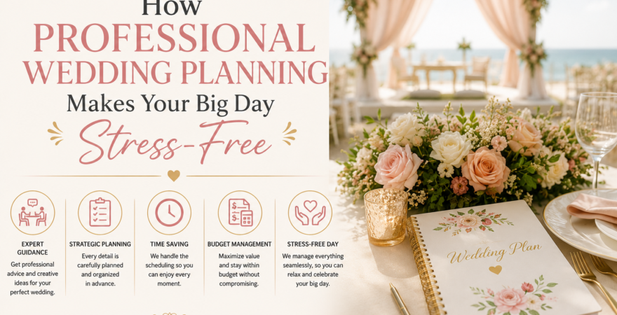 How Professional Wedding Planning Makes Your Big Day Stress-Free